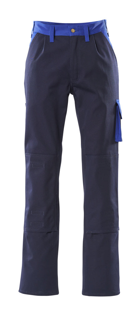 MASCOT IMAGE Hose mit Knietaschen - Marine/Kornblau