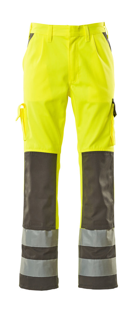 MASCOT SAFE COMPETE Hose mit Knietaschen - Hi-vis Gelb/Anthrazit