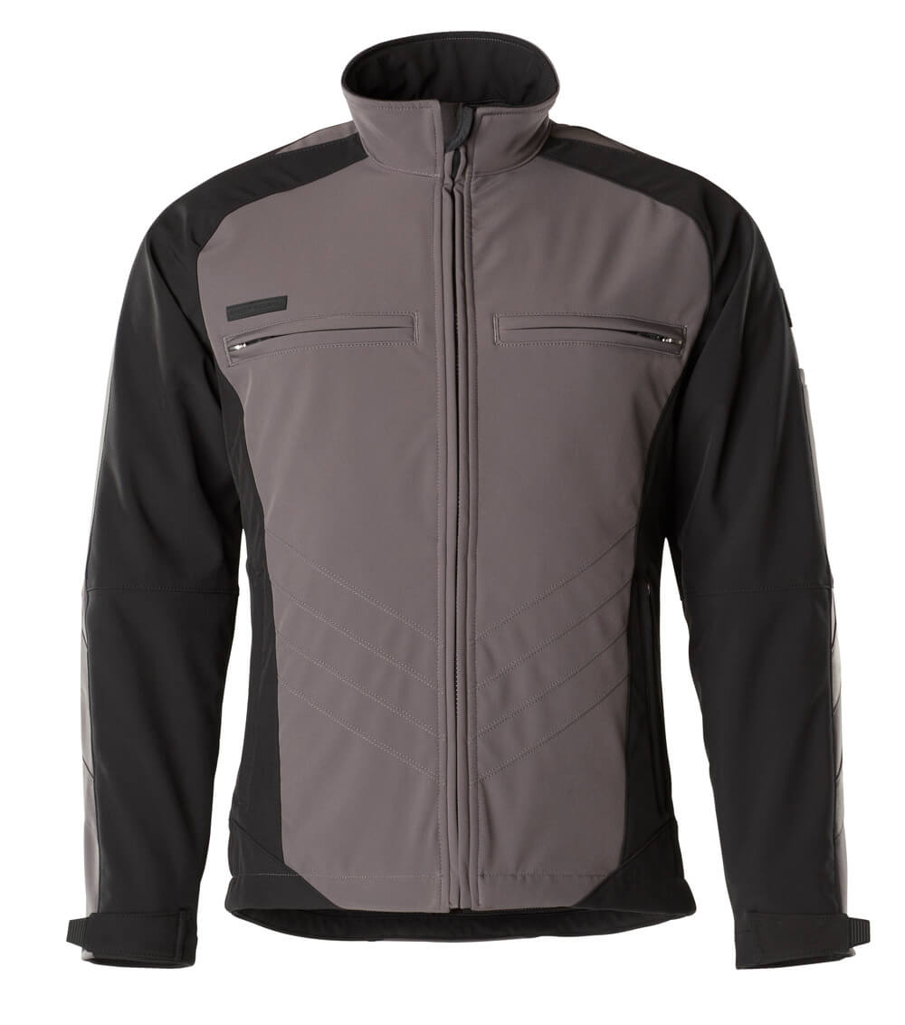 MASCOT UNIQUE Softshell Jacke - Anthrazit/Schwarz