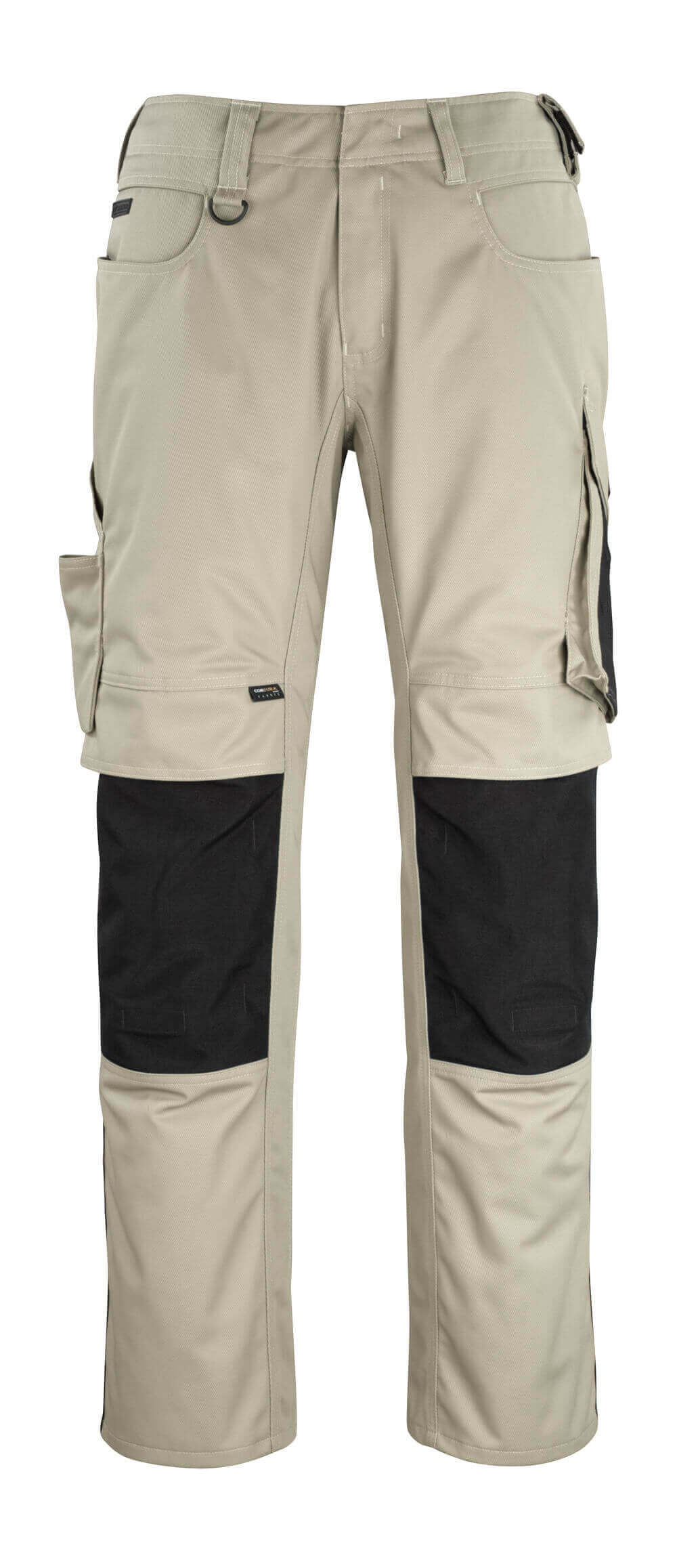 MASCOT UNIQUE Hose mit Knietaschen - Hellkhaki/Schwarz