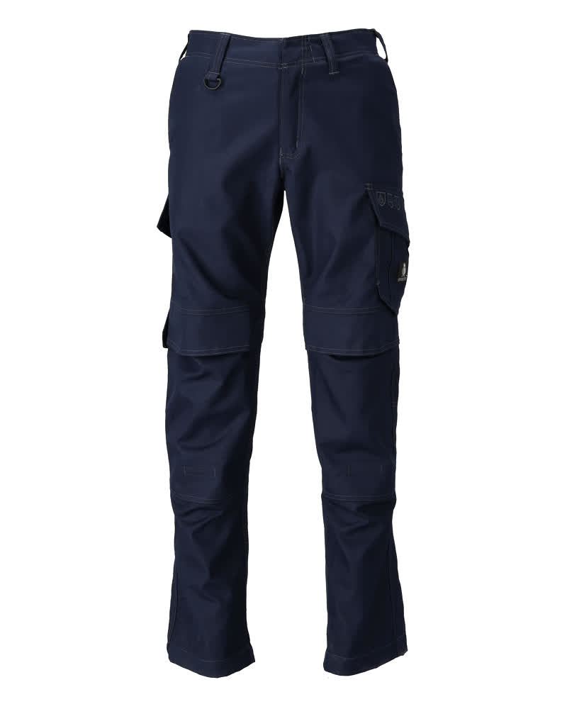 MASCOT MULTISAFE Hose mit Knietaschen - Schwarzblau