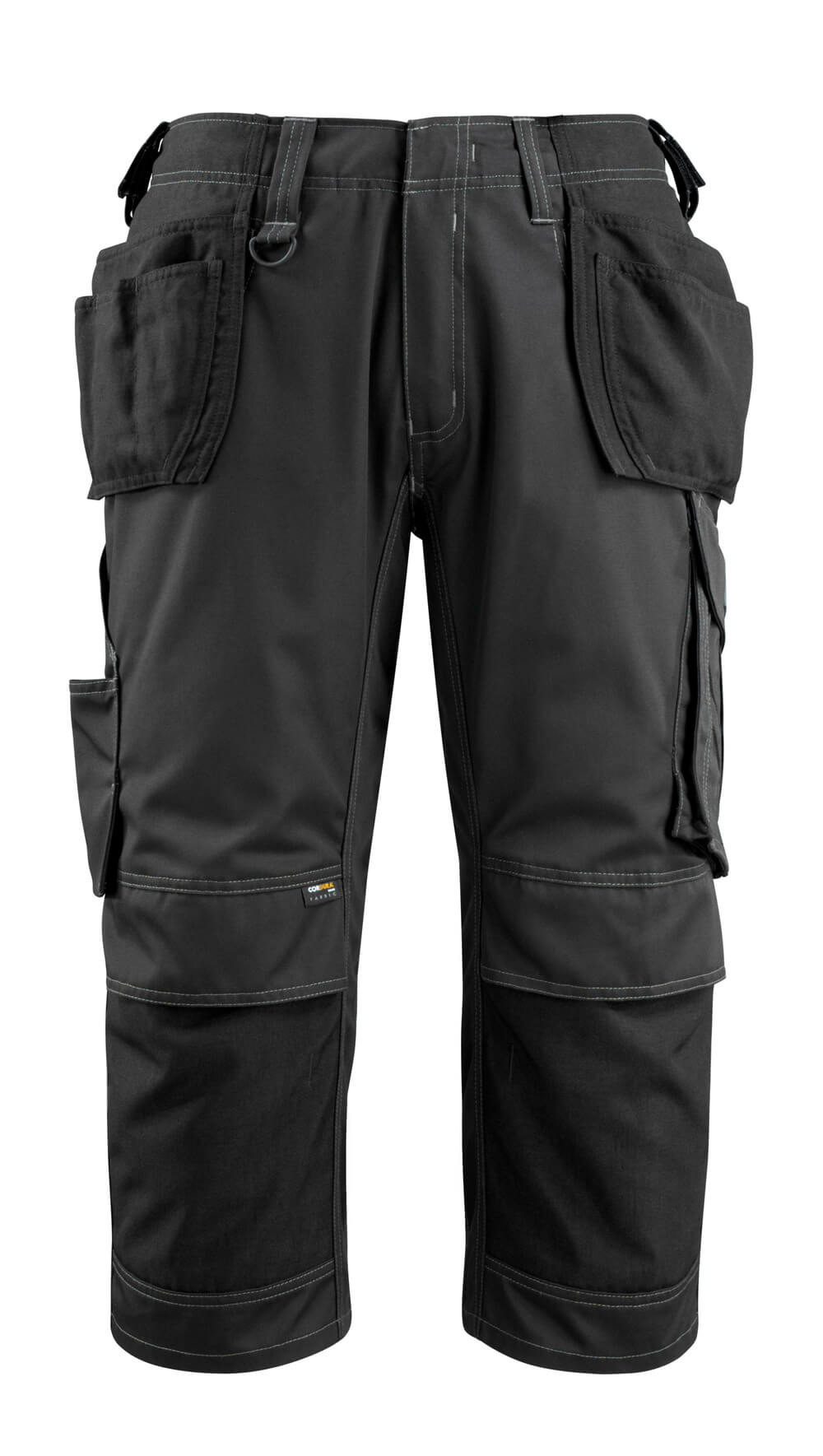 MASCOT UNIQUE Dreiviertel-Hose mit Hängetaschen - Schwarz