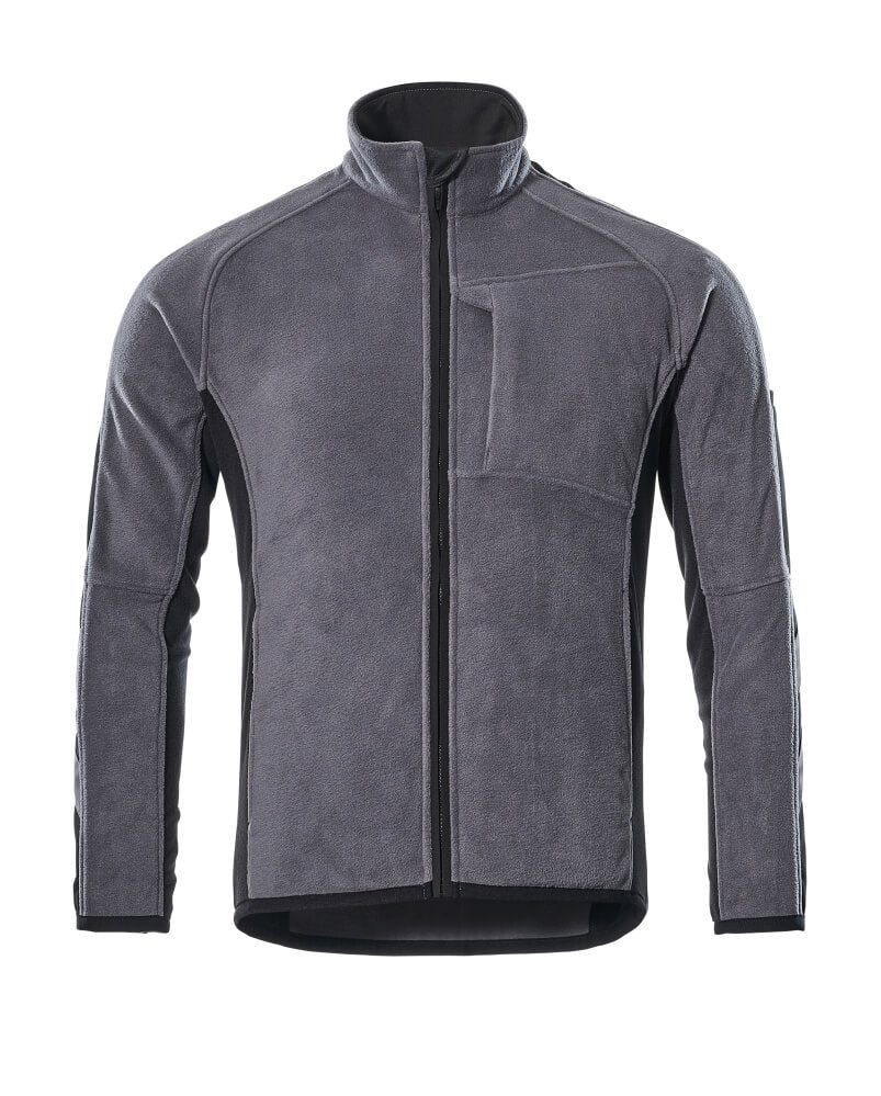 MASCOT UNIQUE Fleecejacke - Anthrazit/Schwarz