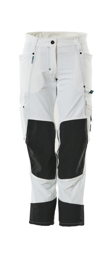 MASCOT ADVANCED Hose mit Knietaschen - Weiß