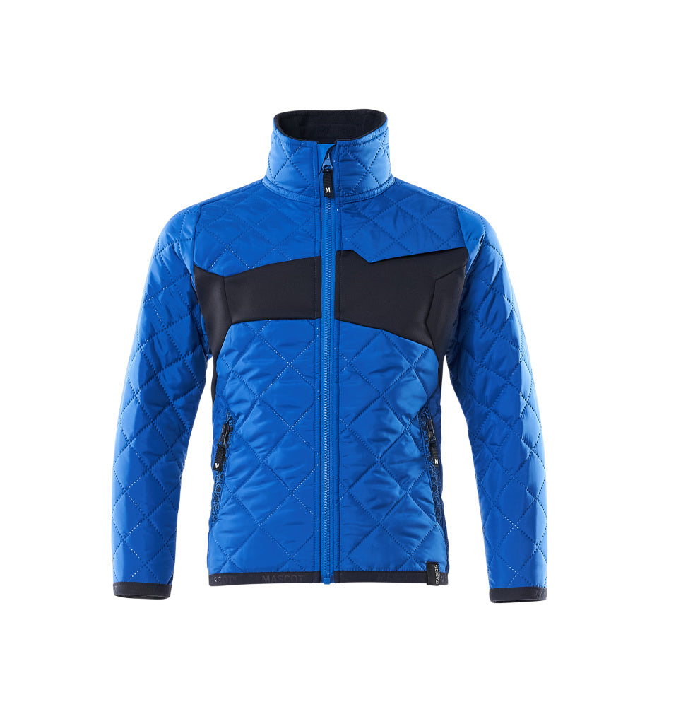 MASCOT ACCELERATE Thermojacke für Kinder - Azurblau/Schwarzblau