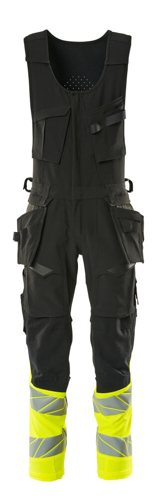MASCOT ACCELERATE SAFE Kombihose - Schwarz/Hi-vis Gelb