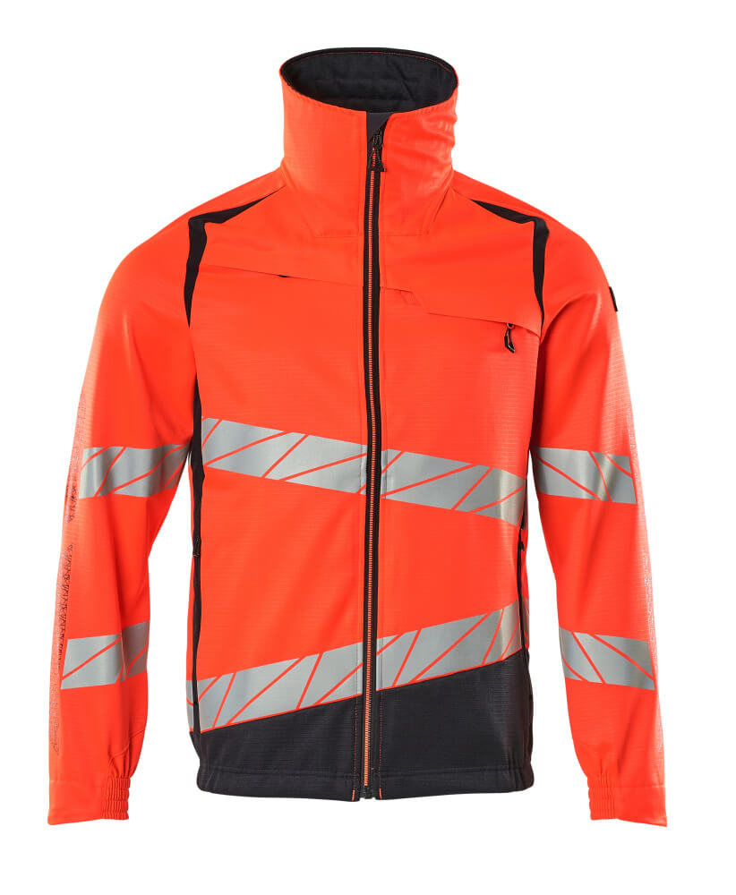 MASCOT ACCELERATE SAFE Jacke - Hi-vis Rot/Schwarzblau