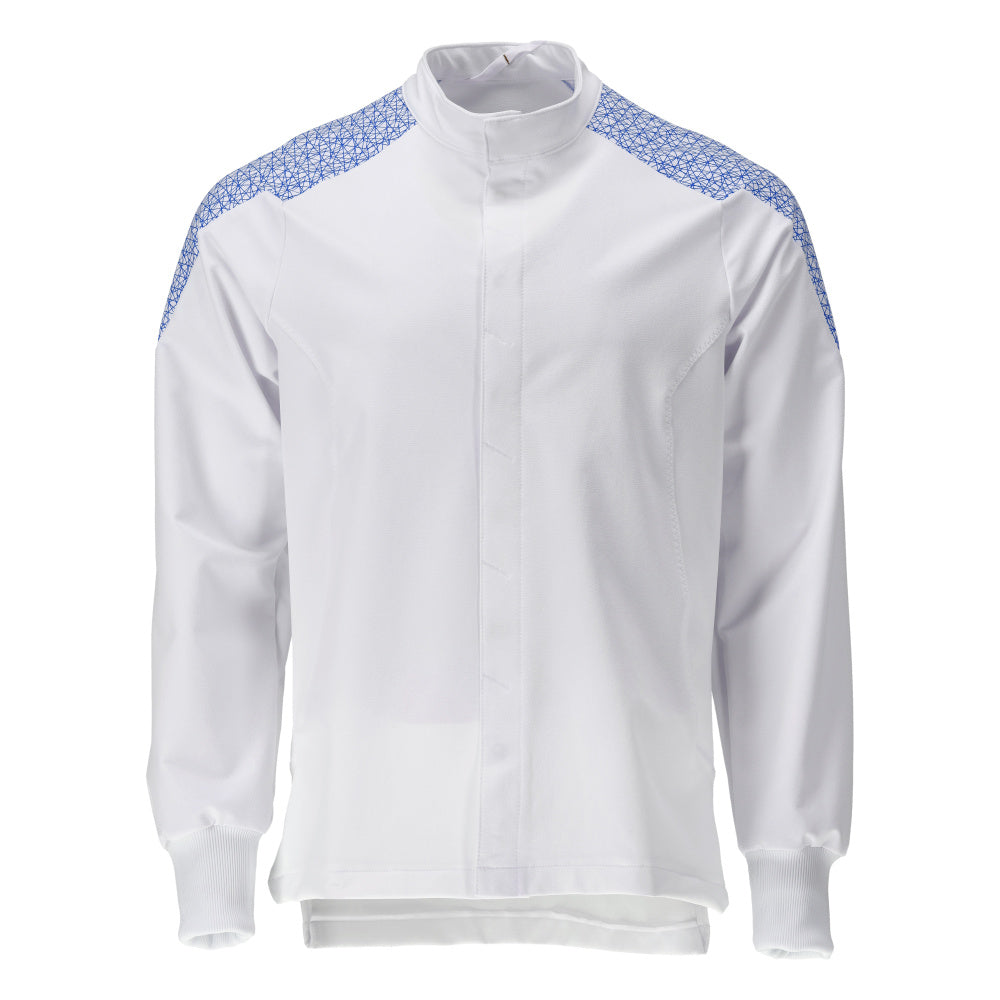 MASCOT FOOD & CARE Jacke - Weiß/Azurblau