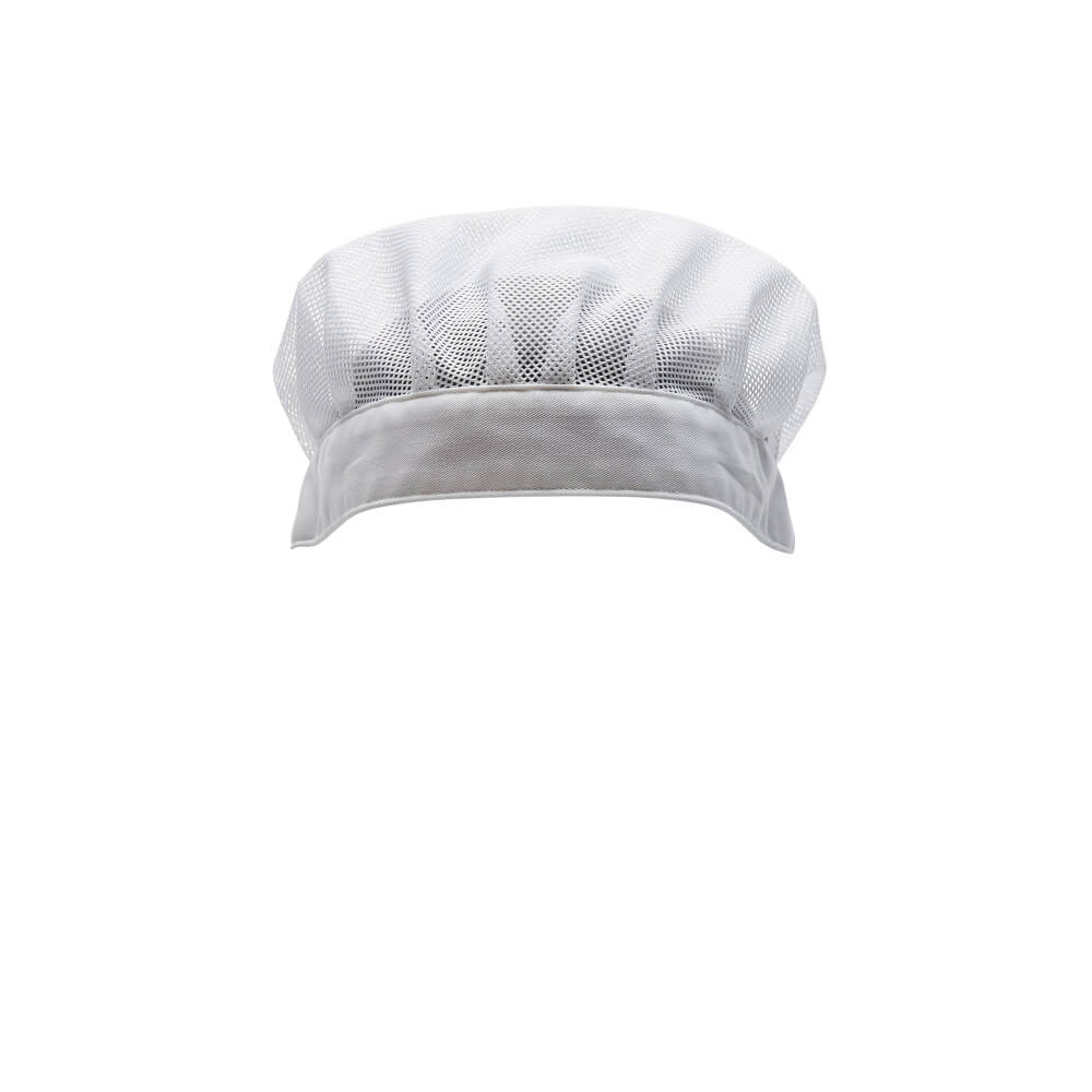 MASCOT FOOD & CARE Haube mit Haarnetz - Weiß