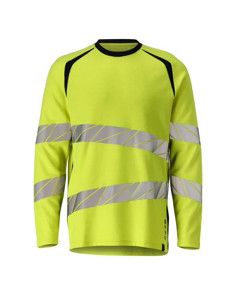 MASCOT ACCELERATE MULTISAFE T-Shirt, Langarm - Hi-vis Gelb/Schwarzblau