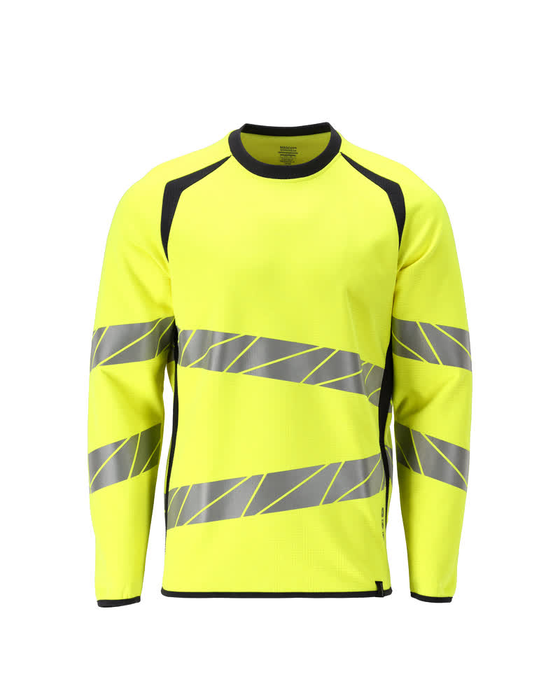MASCOT ACCELERATE MULTISAFE Sweatshirt - Hi-vis Gelb/Schwarzblau