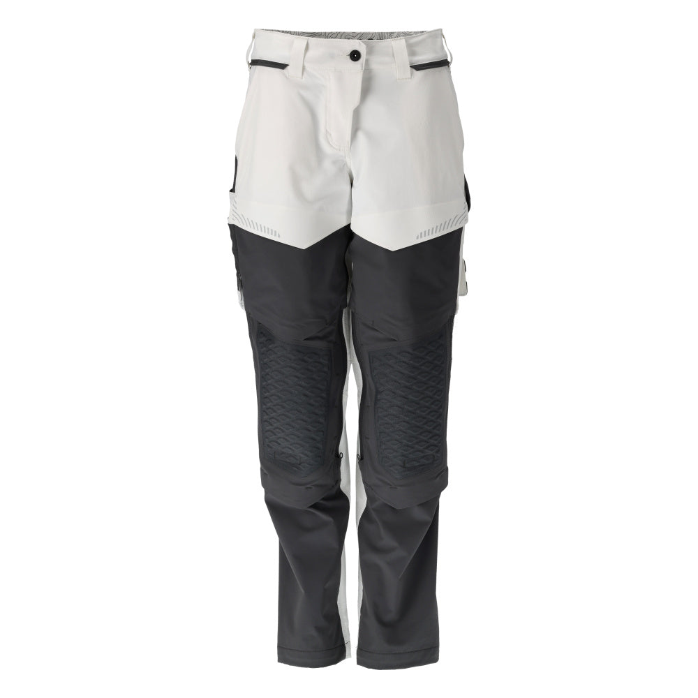 MASCOT CUSTOMIZED Hose mit Knietaschen, Maler - Weiß/Anthrazitgrau
