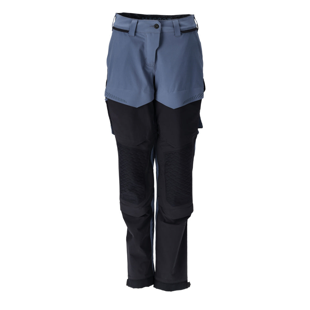 MASCOT CUSTOMIZED Hose mit Knietaschen - Steinblau/Schwarzblau