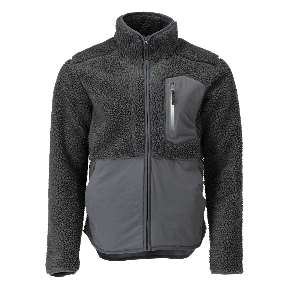 MASCOT CUSTOMIZED Faserpelz Jacke mit Reißverschluss - Anthrazitgrau