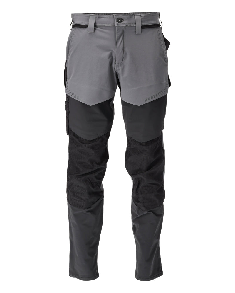 MASCOT CUSTOMIZED Hose mit Knietaschen - Anthrazitgrau/Schwarz