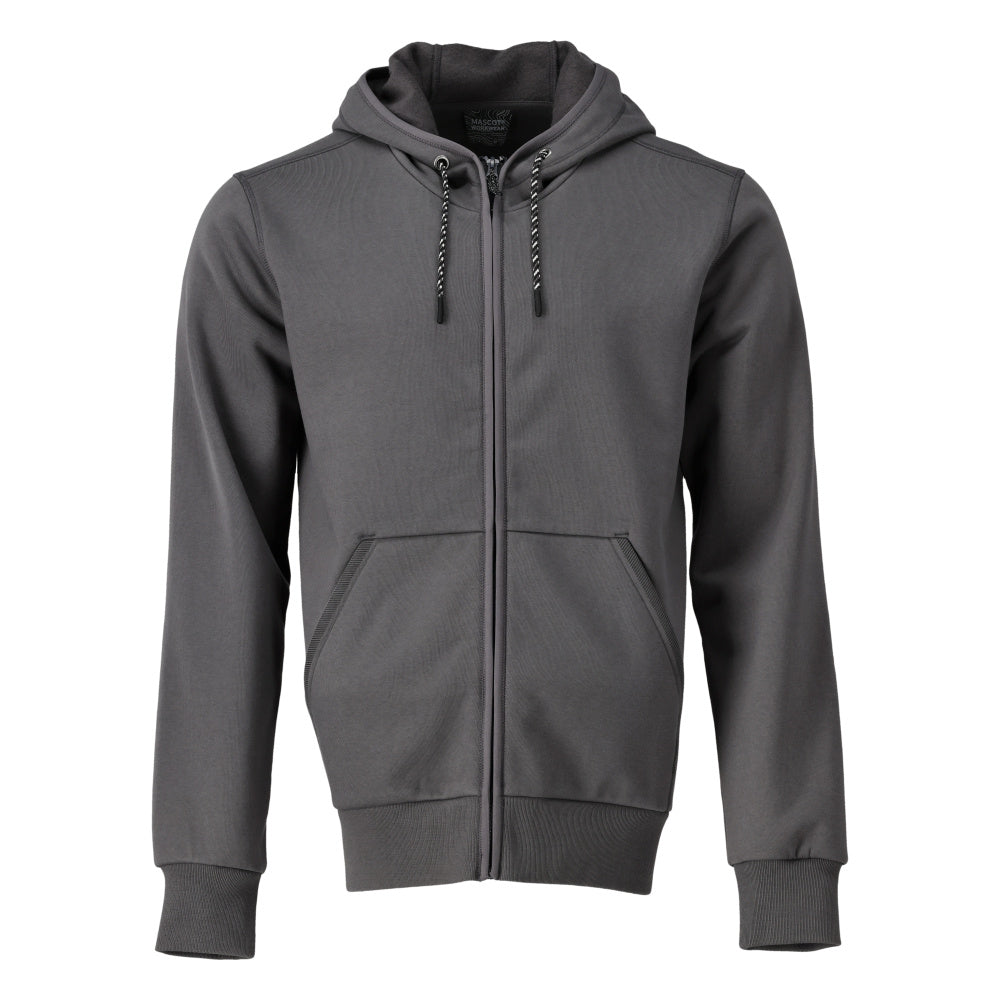 MASCOT CUSTOMIZED Kapuzensweatshirt mit Reißverschluss - Anthrazitgrau