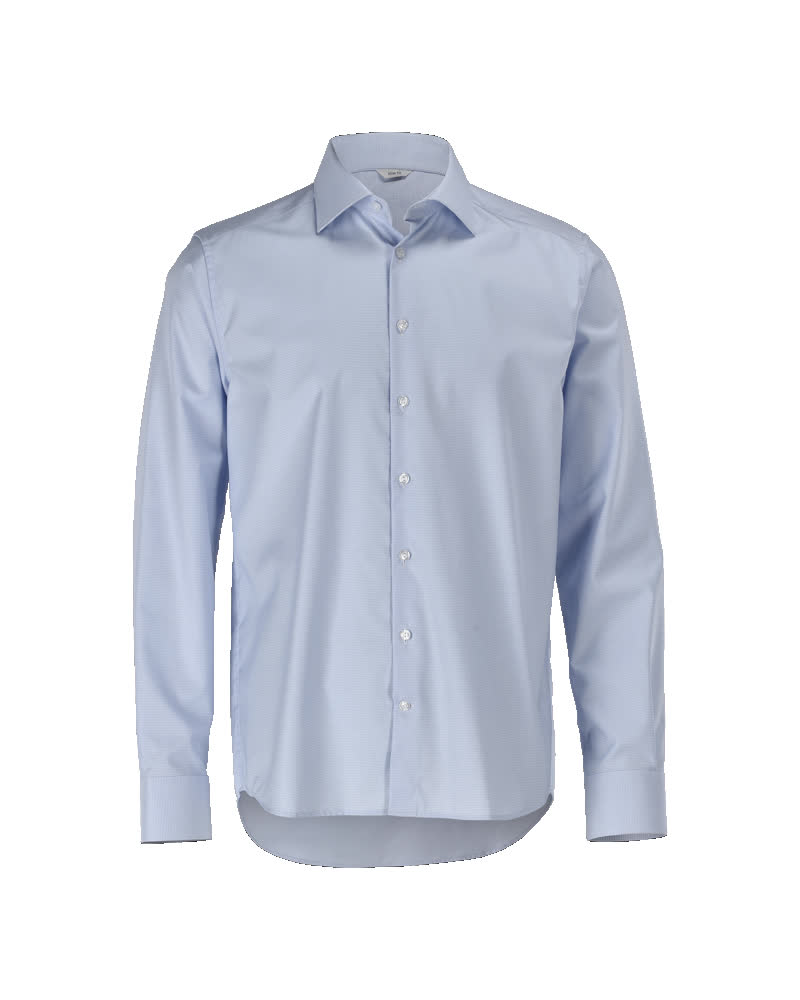 MASCOT FRONTLINE Hemd - Hellblau/Weiß-kariert