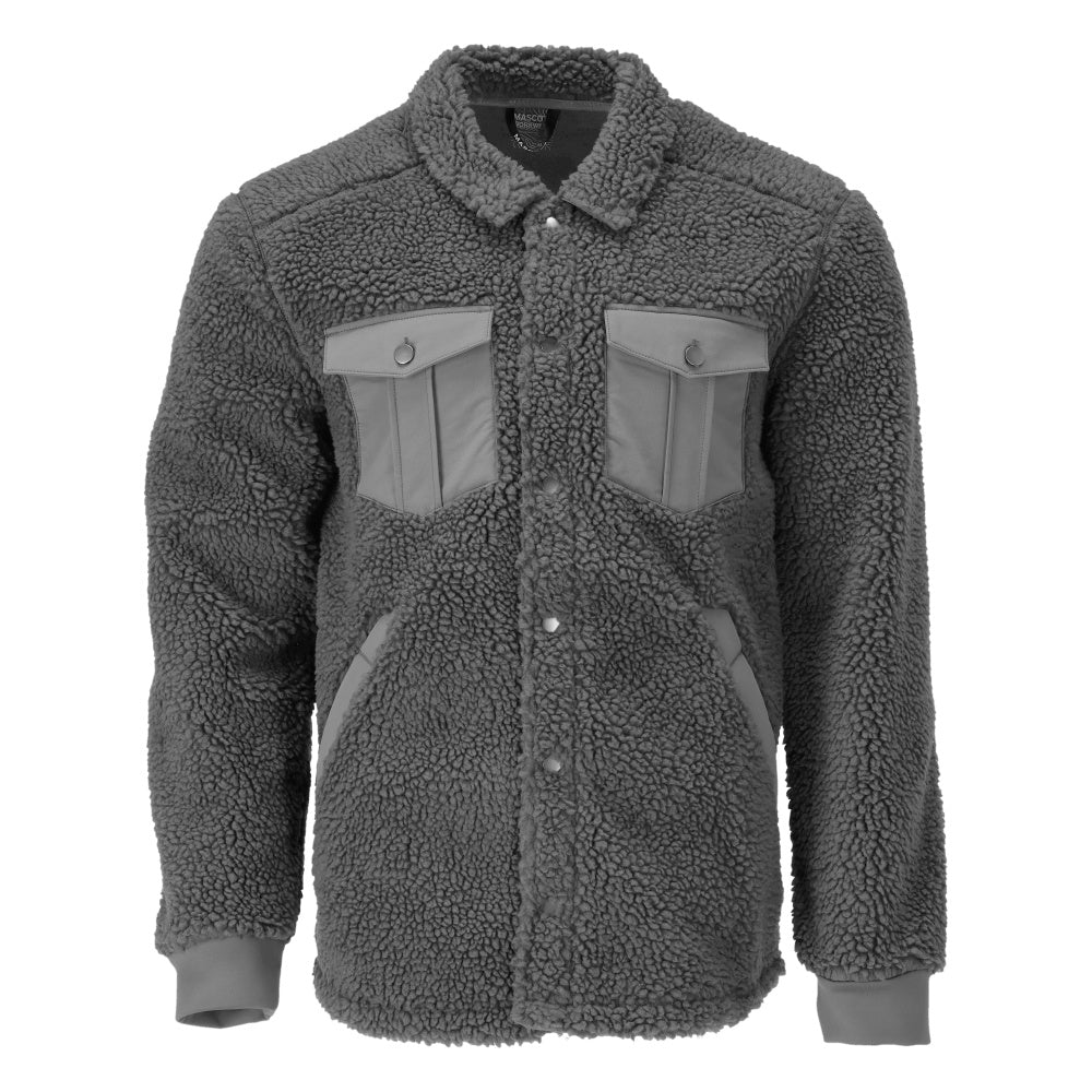 MASCOT CUSTOMIZED Faserpelz Hemd - Anthrazitgrau