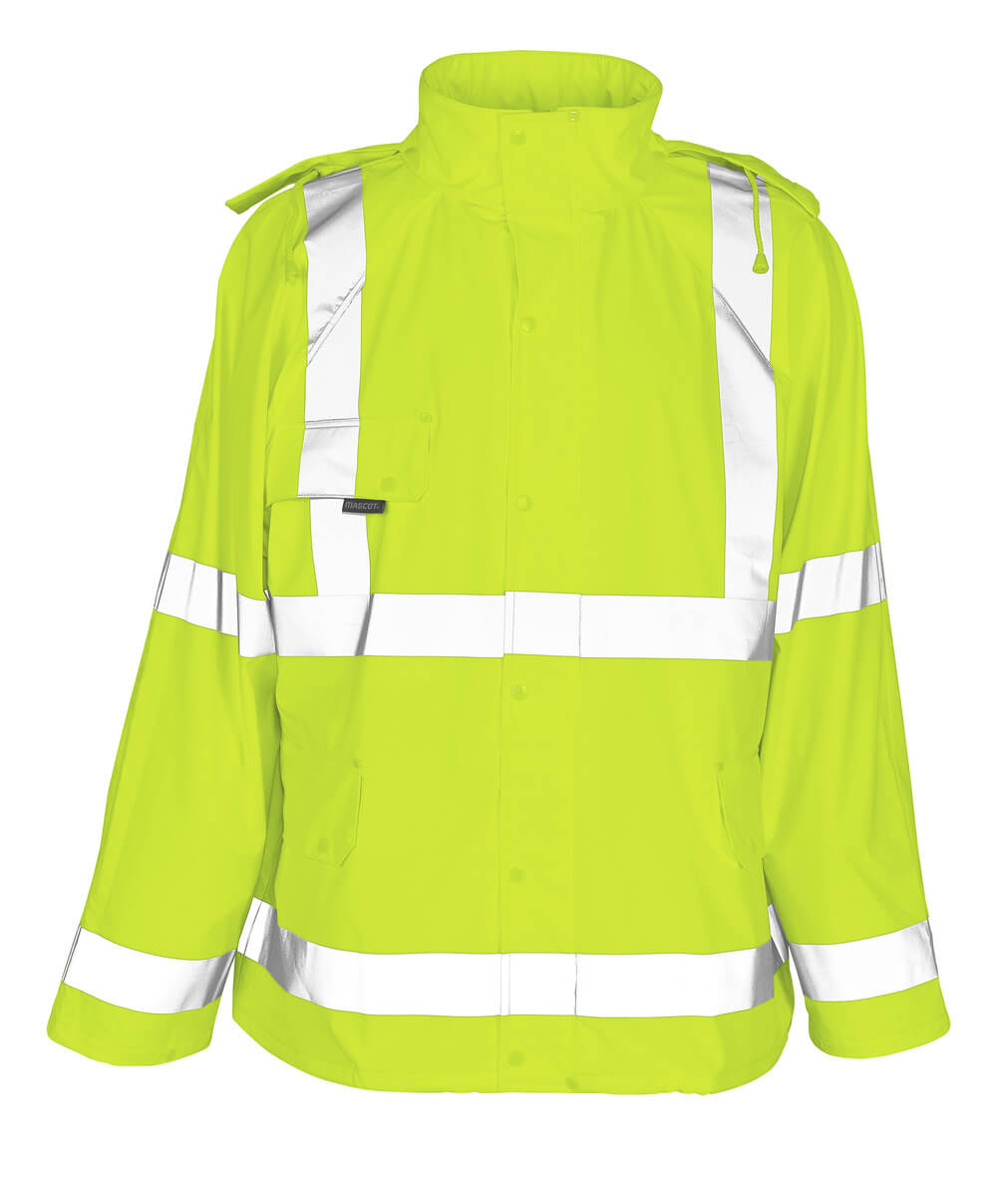 MASCOT SAFE AQUA Regenjacke - Hi-vis Gelb