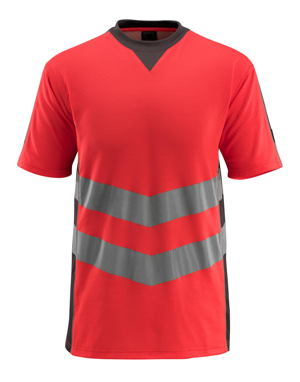 MASCOT SAFE SUPREME T-Shirt - Hi-vis Rot/Dunkelanthrazit