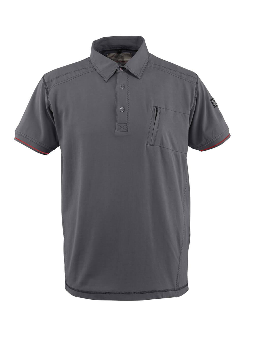 MASCOT FRONTLINE Polo-Shirt mit Brusttasche - Hellanthrazit