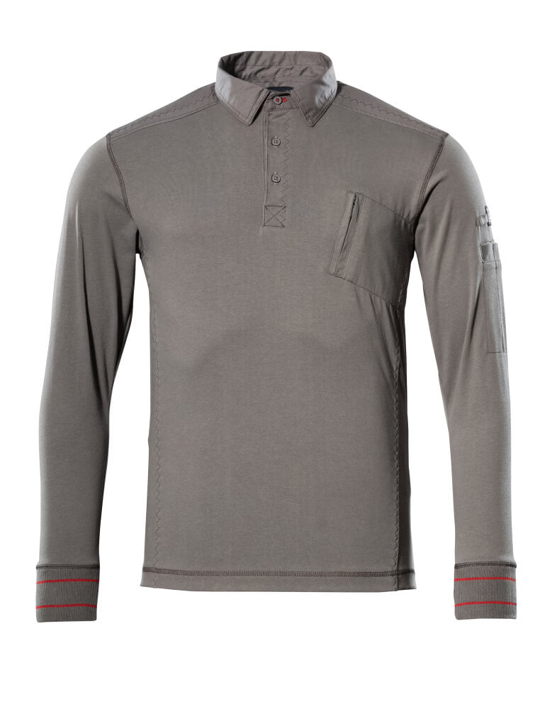 MASCOT FRONTLINE Polo-Sweatshirt - Hellanthrazit
