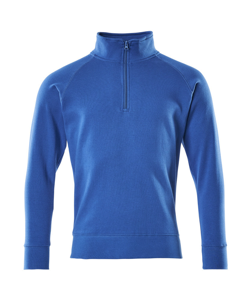MASCOT CROSSOVER Sweatshirt mit kurzem Reißverschluss - Azurblau