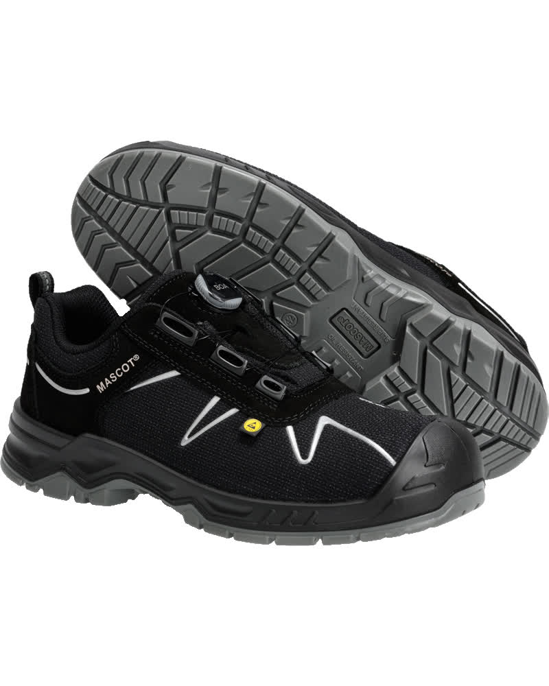 MASCOT FOOTWEAR FLEX Sicherheitsschuhe - Schwarz/Silber