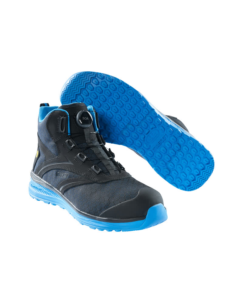 MASCOT FOOTWEAR CARBON Sicherheitsstiefel - Schwarz/Kornblau