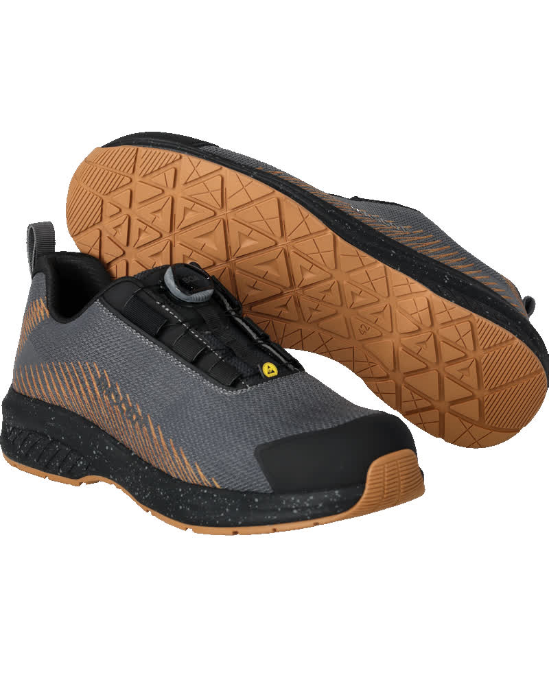 MASCOT FOOTWEAR CUSTOMIZED Sicherheitsschuhe - Anthrazitgrau/Nussbraun