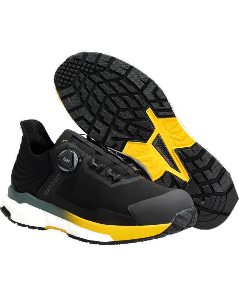 MASCOT FOOTWEAR CUSTOMIZED Sicherheitsschuhe - Schwarz/Sonnengelb