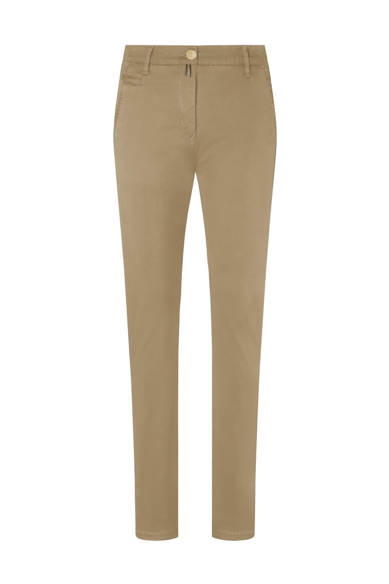 HAKRO Chinohose X-Stretch Damen (0706) – Khaki