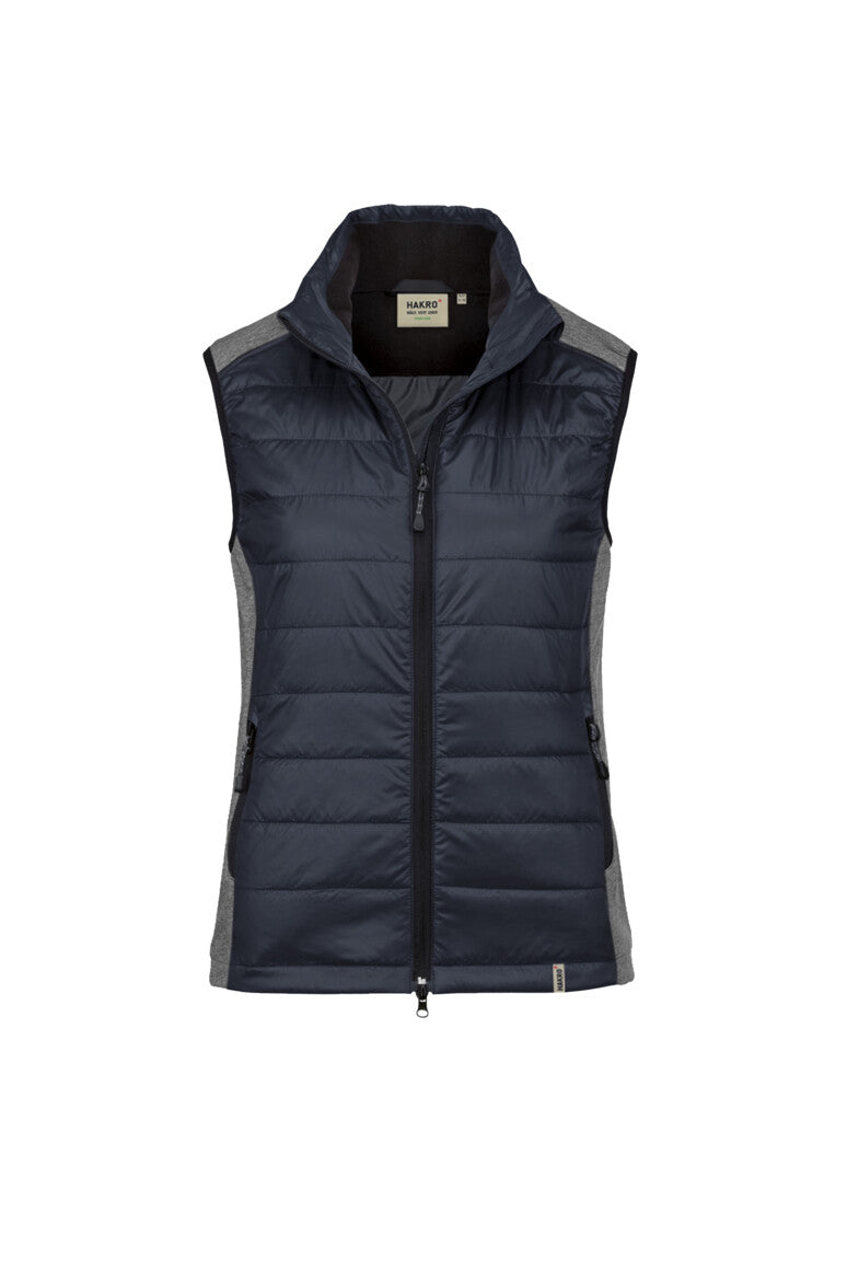 HAKRO Hybridweste Contrast Damen (0264) – Tinte (034)