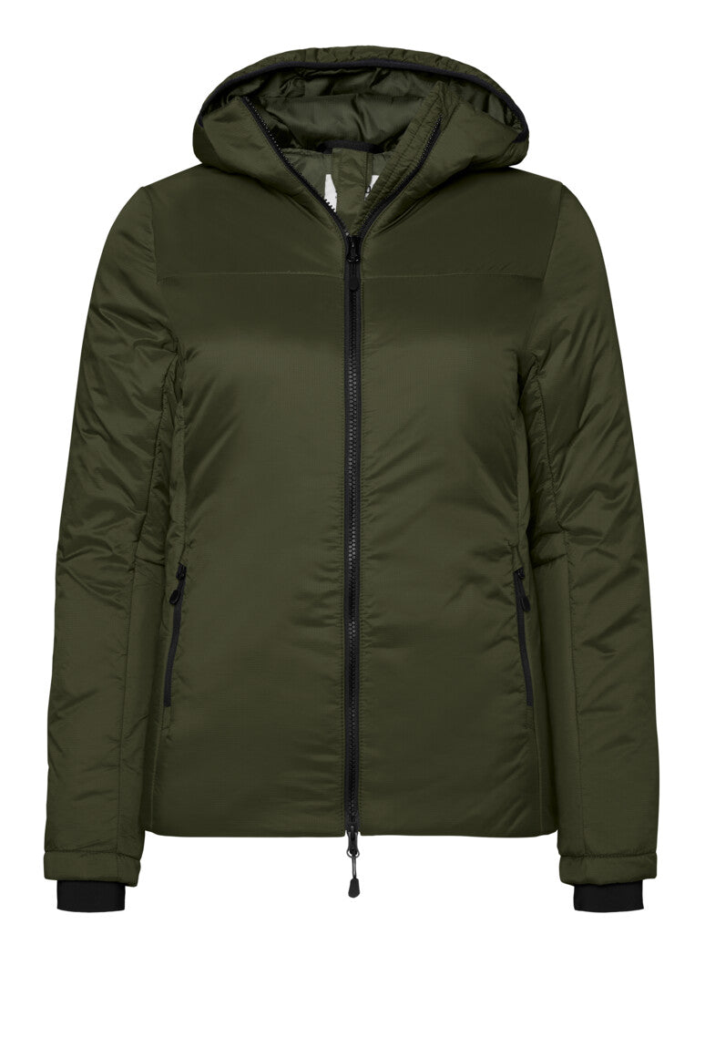 HAKRO Kapuzen-Thermo-Loftjacke Damen (0289) – Tinte (065)