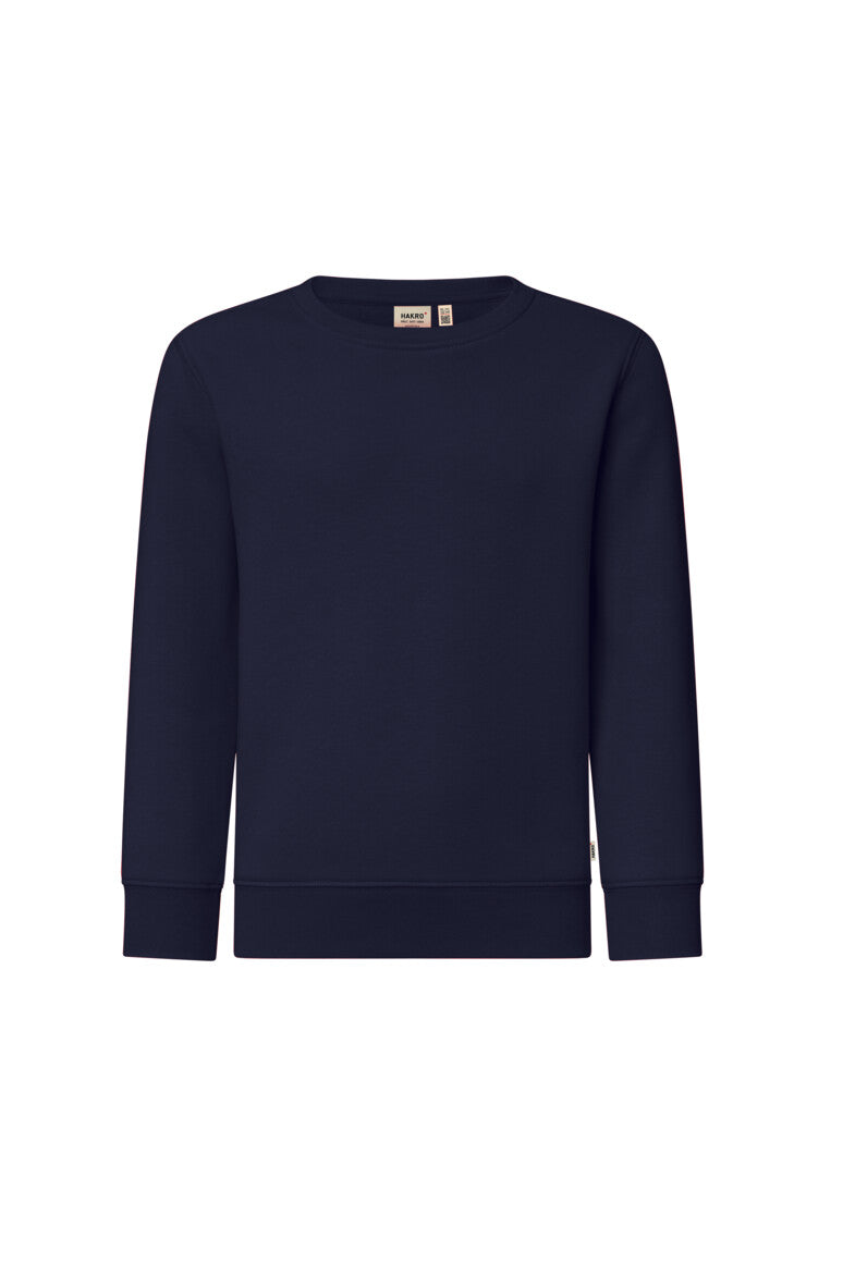 HAKRO Kinder Sweatshirt Bio-Baumwolle Unisex (0541) – Tinte