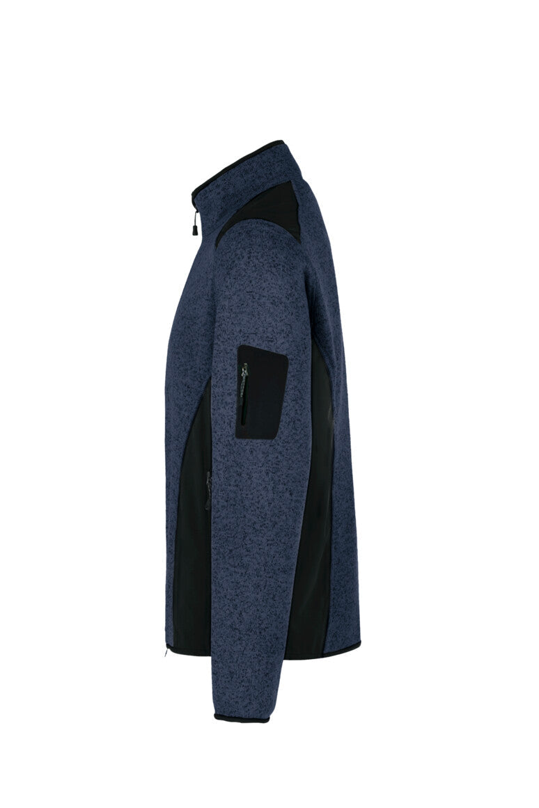HAKRO Strickfleecejacke Unisex (0836) – Marine