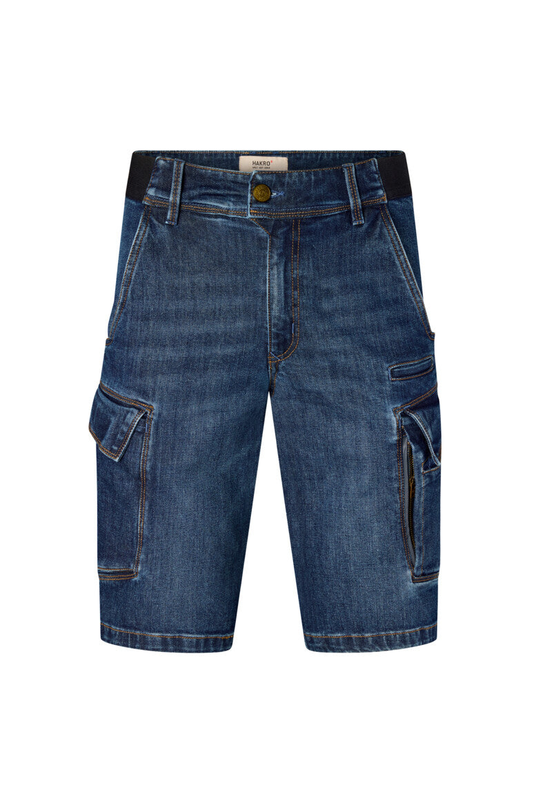 HAKRO Worker-Jeansshorts Dyneema® X-Stretch ECO Unisex (0736) – Weiß