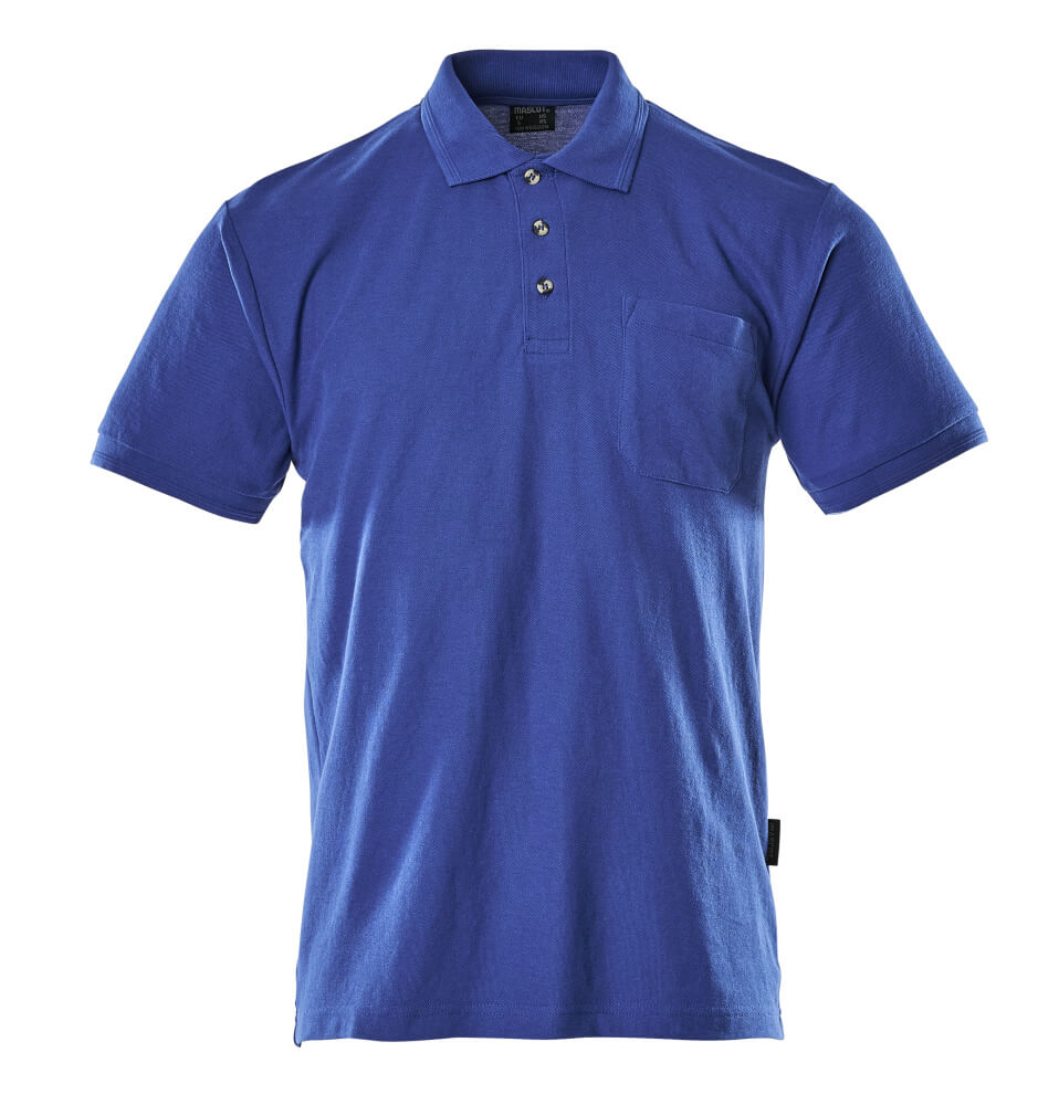 MASCOT CROSSOVER Polo-Shirt mit Brusttasche - Kornblau