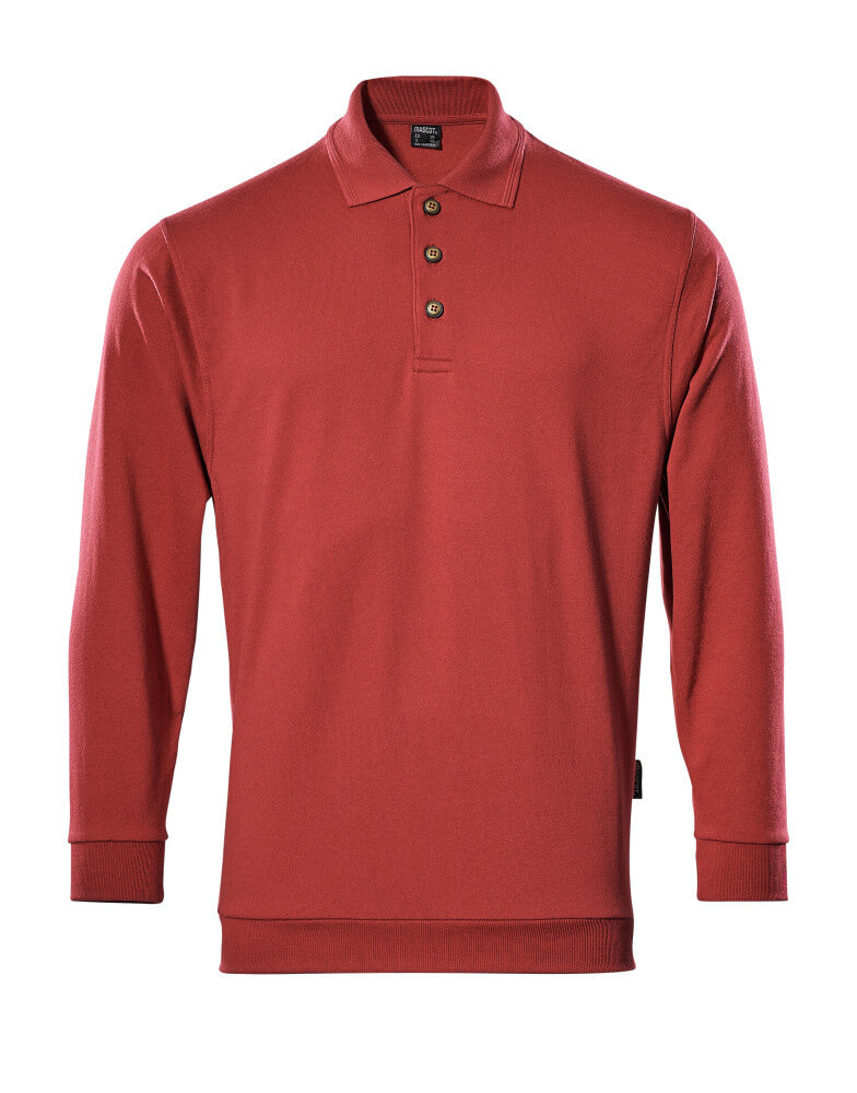 MASCOT CROSSOVER Polo-Sweatshirt - Rot