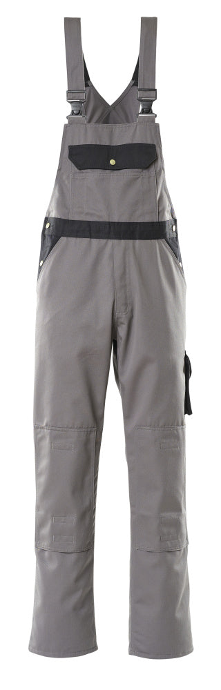 MASCOT IMAGE Latzhose mit Knietaschen - Anthrazit/Schwarz