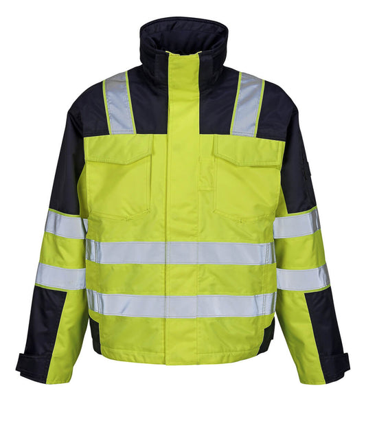 MASCOT SAFE IMAGE Winterjacke - Hi-vis Gelb/Marine