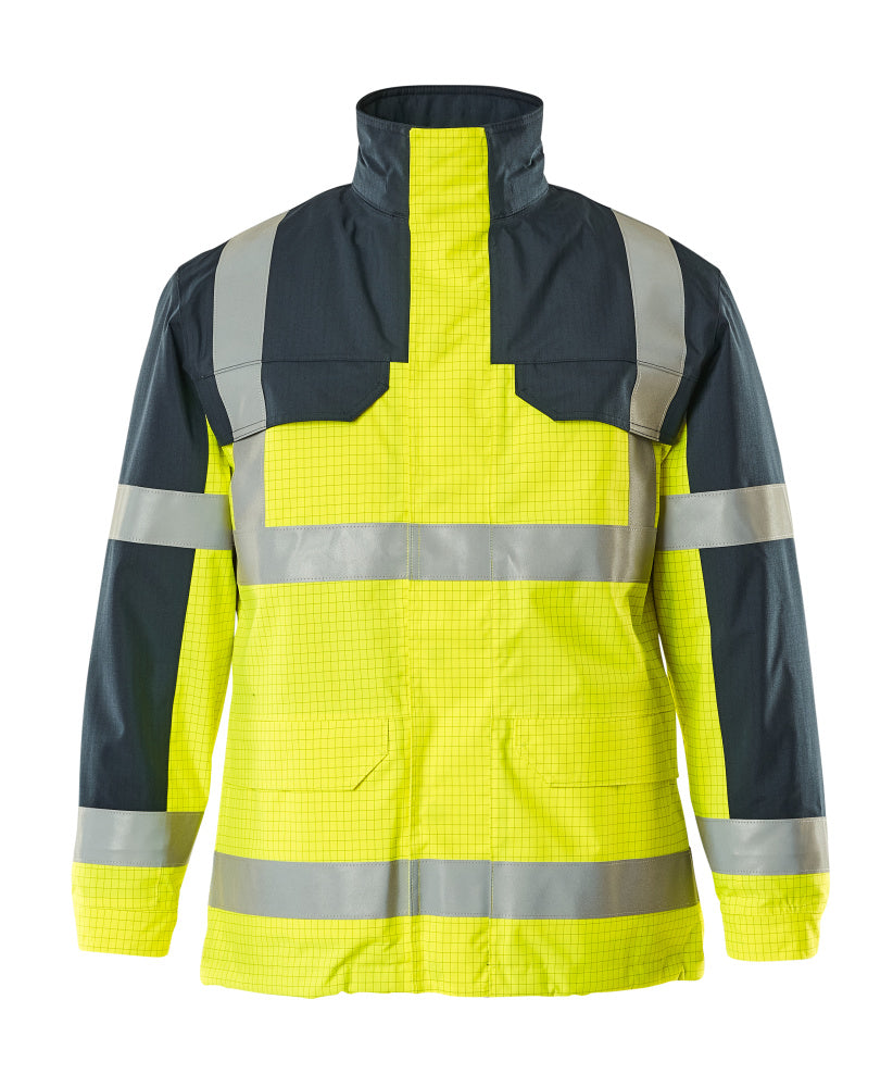 MASCOT MULTISAFE Parka - Hi-vis Gelb/Marine