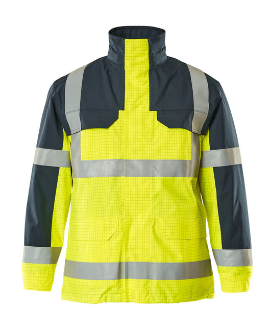 MASCOT MULTISAFE Parka - Hi-vis Gelb/Marine