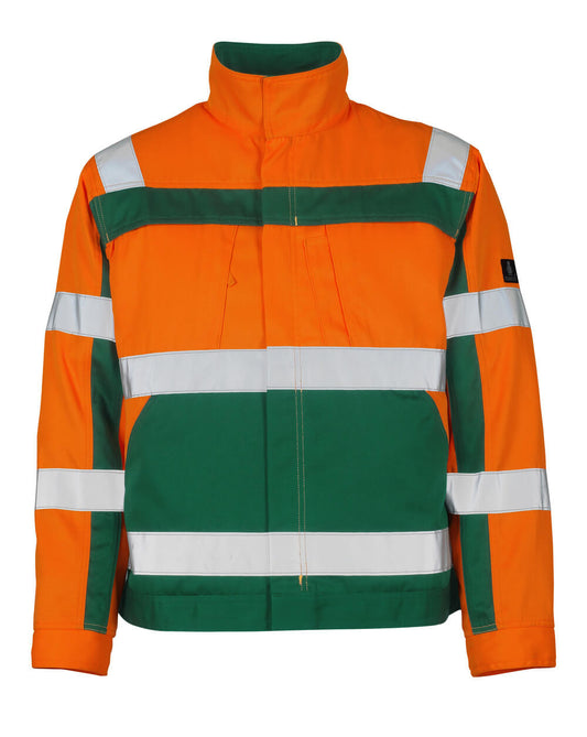 MASCOT SAFE COMPETE Jacke - Hi-vis Orange/Grün