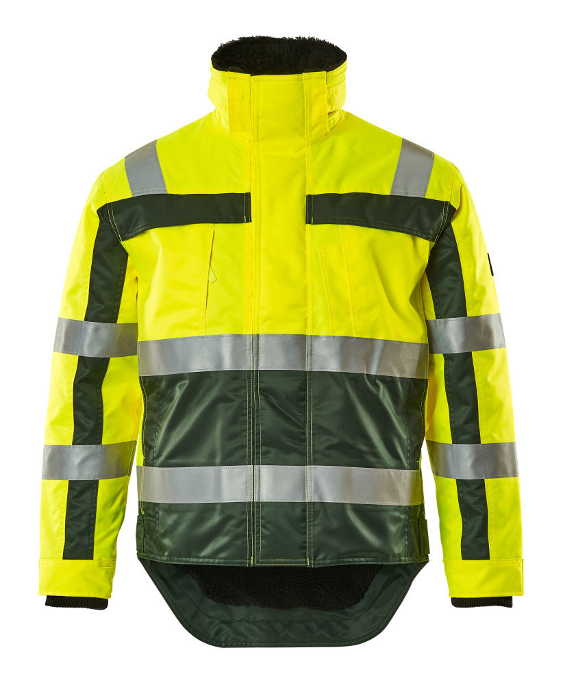 MASCOT SAFE COMPETE Winterjacke - Hi-vis Gelb/Grün
