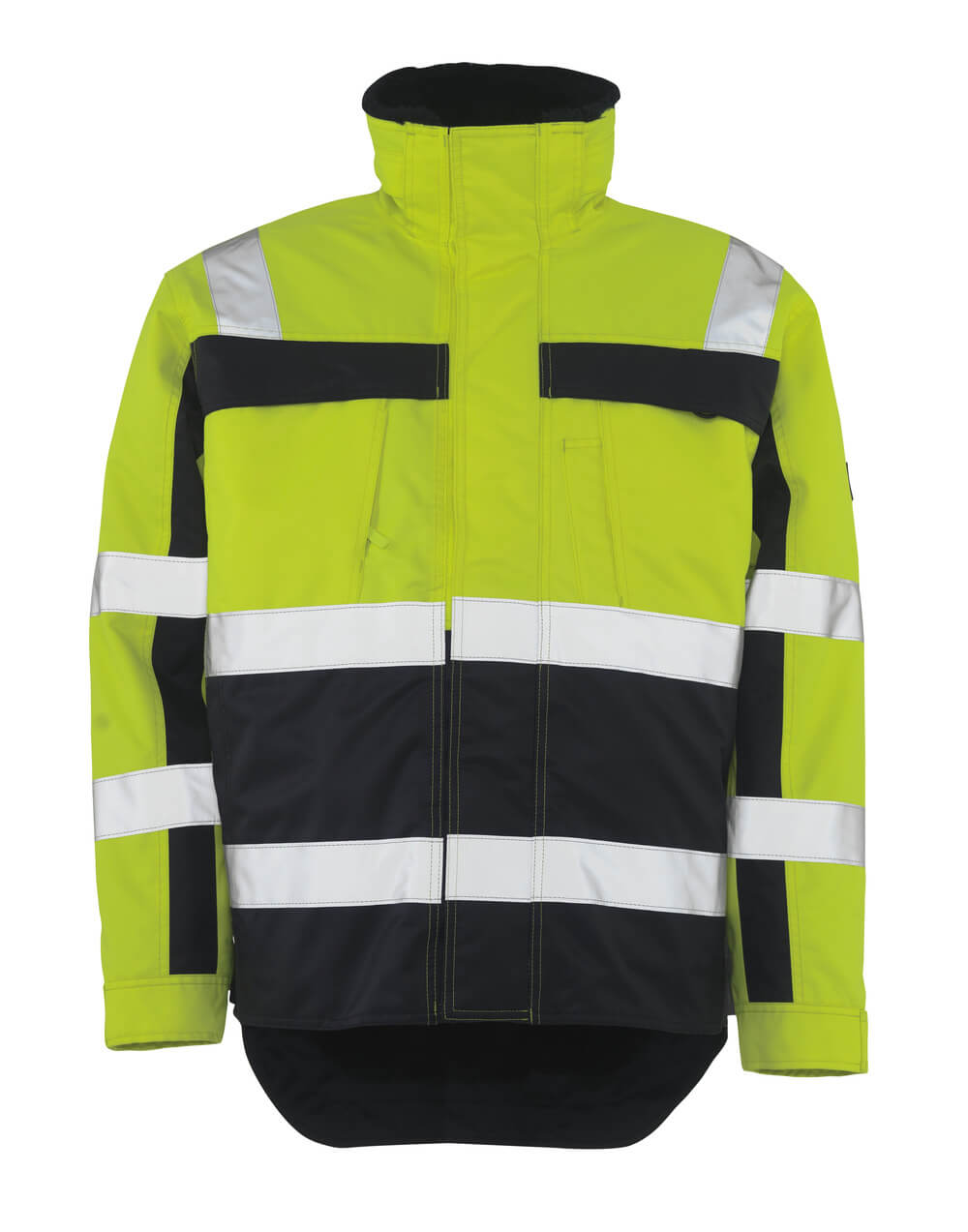 MASCOT SAFE COMPETE Winterjacke - Hi-vis Gelb/Marine