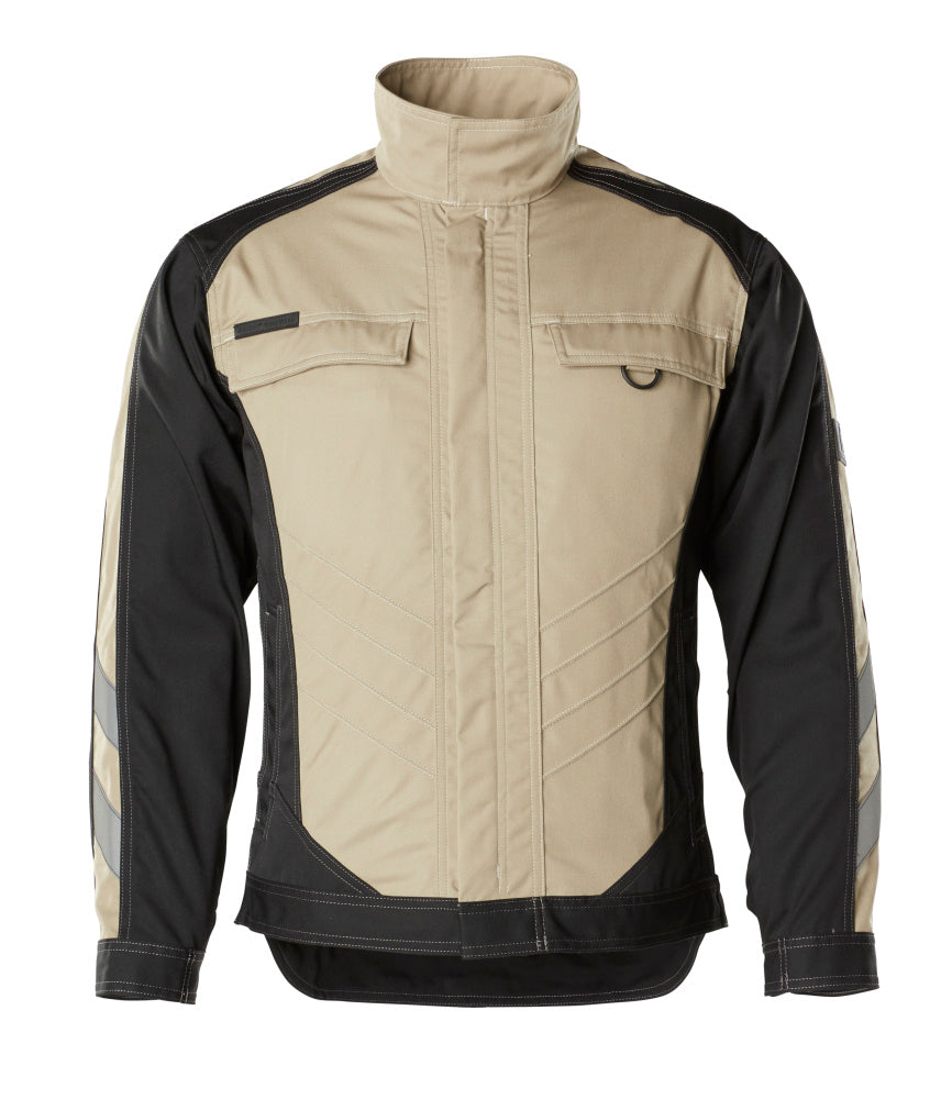 MASCOT UNIQUE Jacke - Hellkhaki/Schwarz