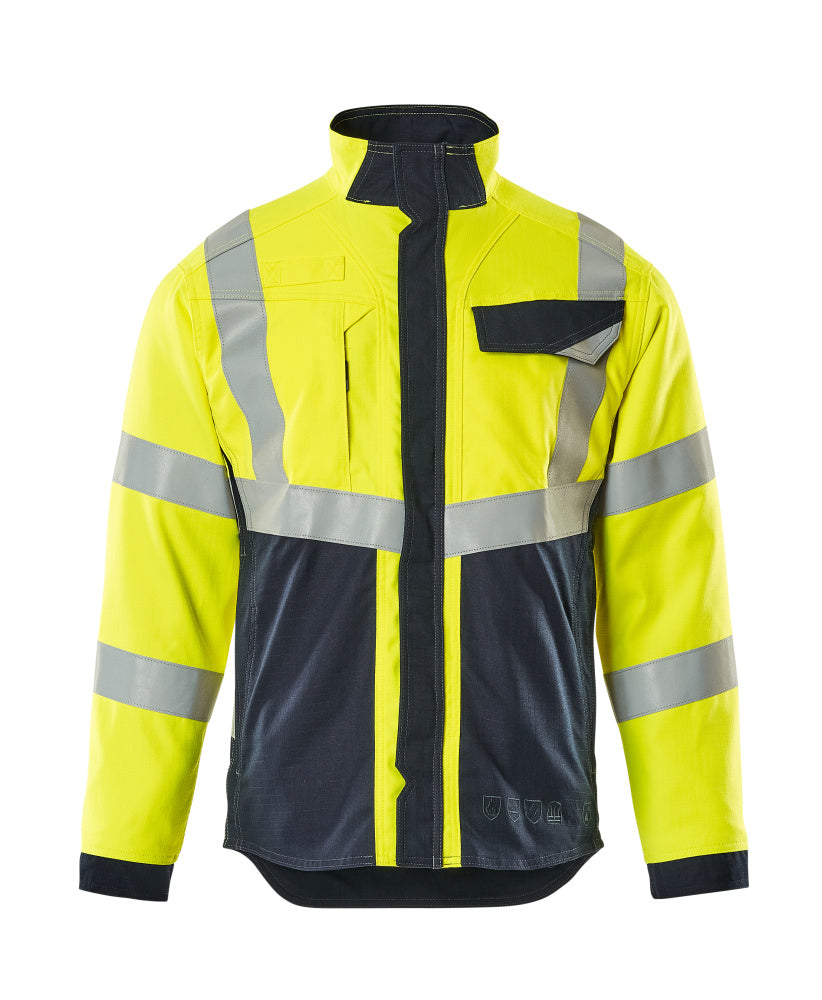 MASCOT MULTISAFE Jacke - Hi-vis Gelb/Schwarzblau