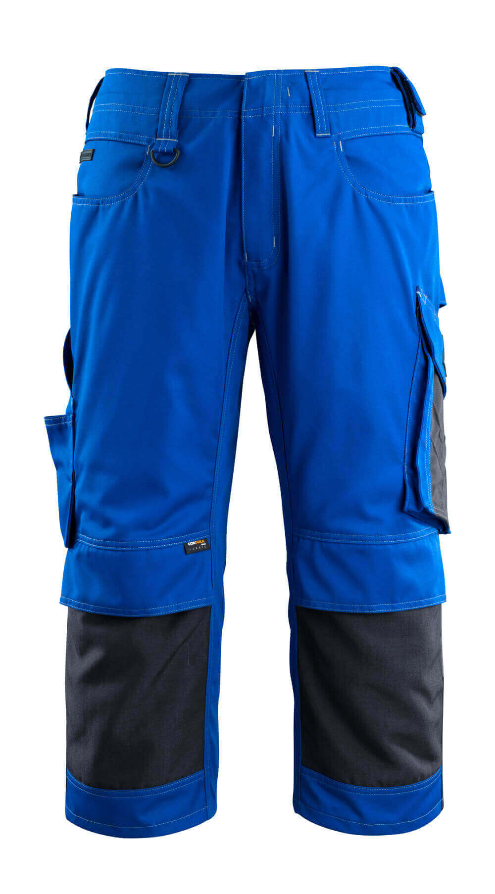 MASCOT UNIQUE Dreiviertel-Hose mit Knietaschen - Kornblau/Schwarzblau