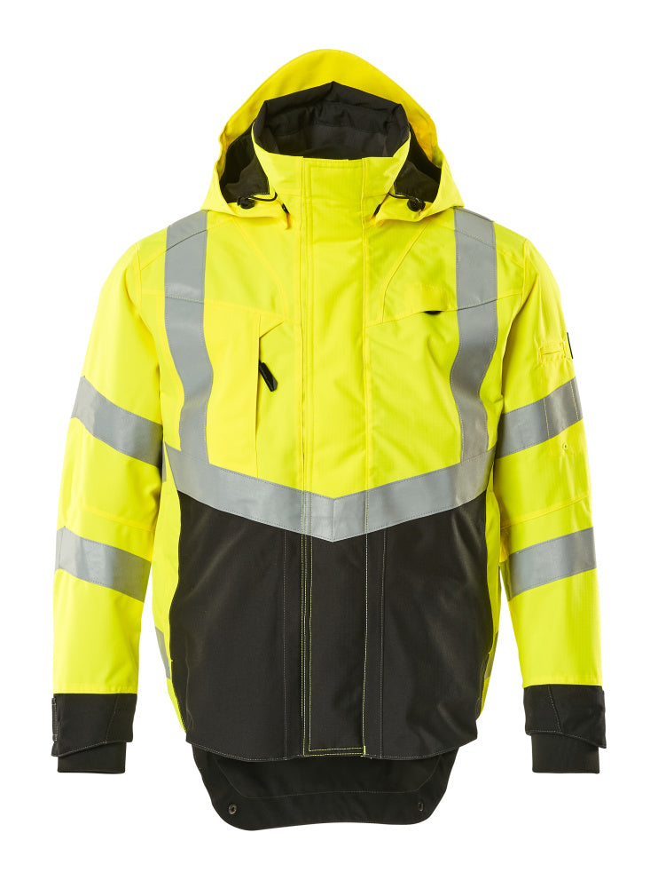 MASCOT SAFE SUPREME Hard Shell Jacke - Hi-vis Gelb/Schwarz